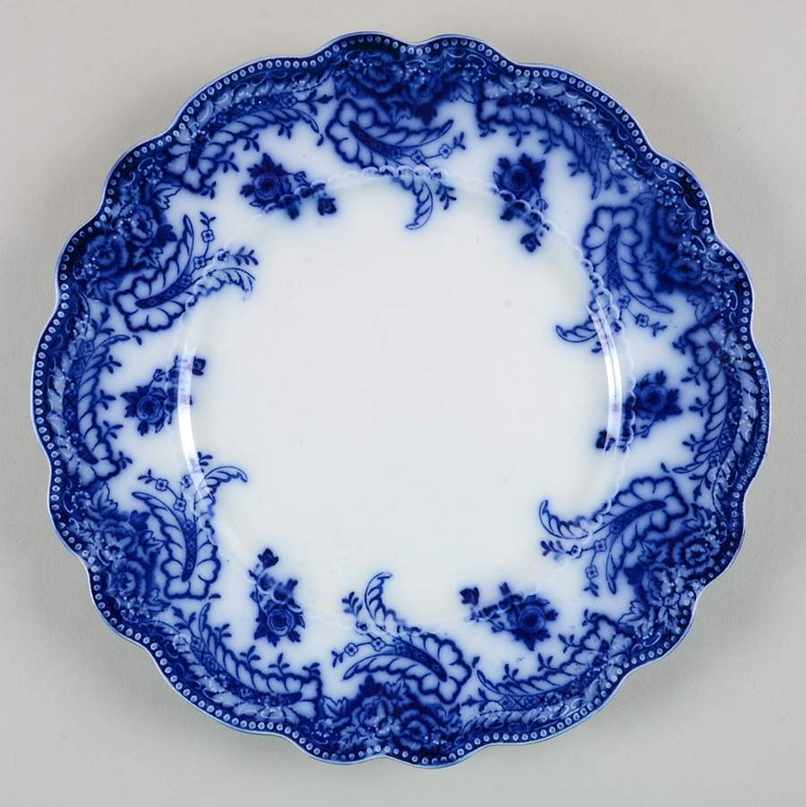 Ashburton (Flow Blue) Dinner Plate by Grindley-1