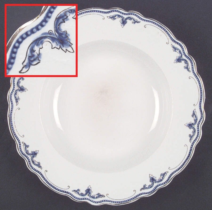 The Athens Rim Soup Bowl by Grindley-1