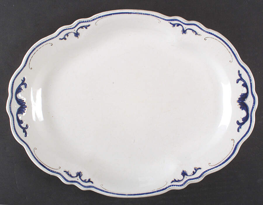 The Athens 14" Oval Serving Platter by Grindley-1