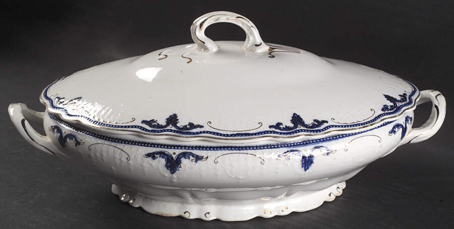 The Athens Oval Covered Vegetable by Grindley-1