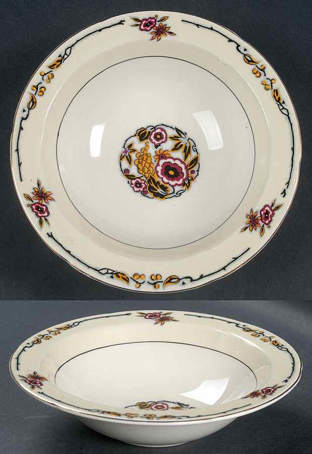 Avignon Rim Cereal Bowl by Grindley-1