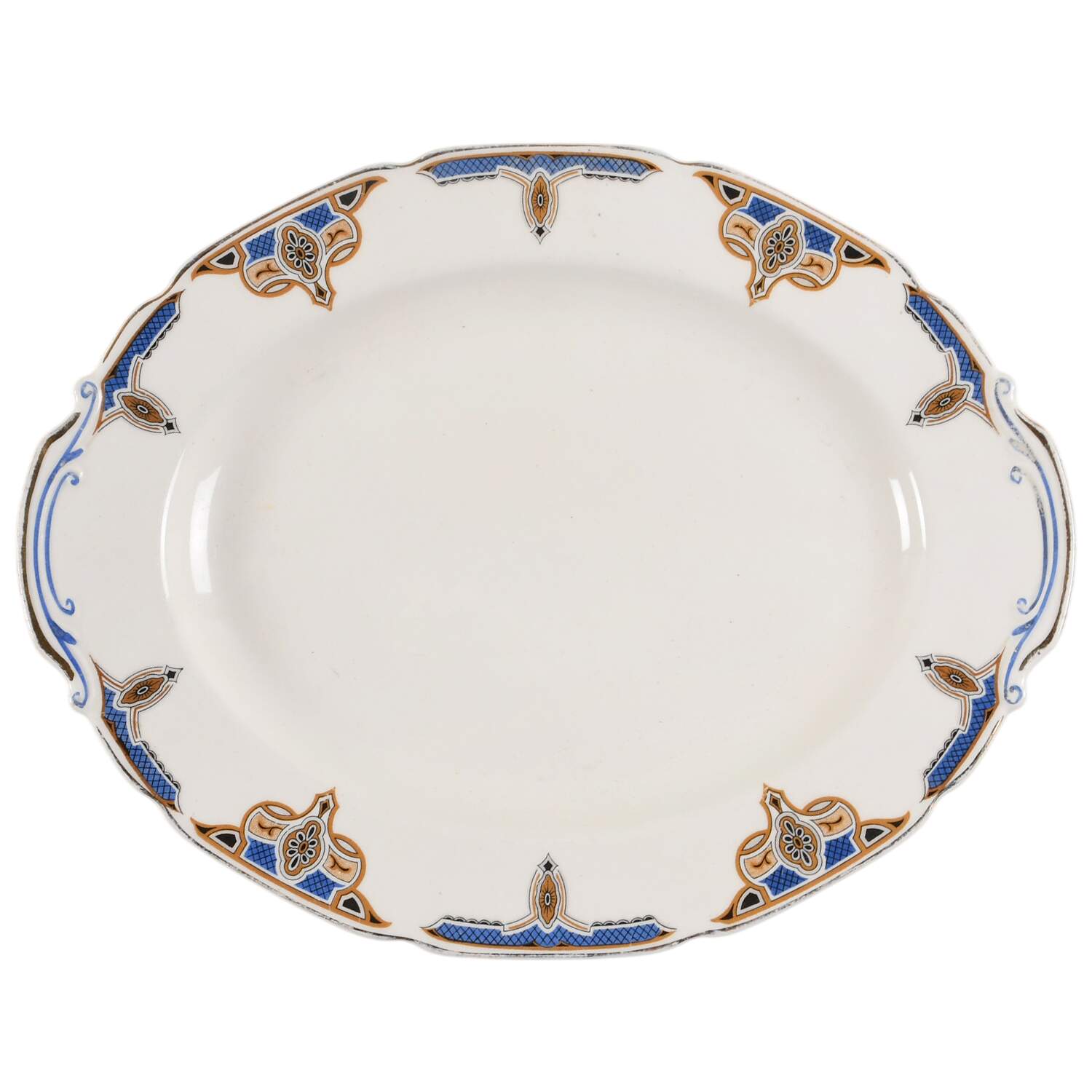 The Balmoral 11" Oval Serving Platter by Grindley-1