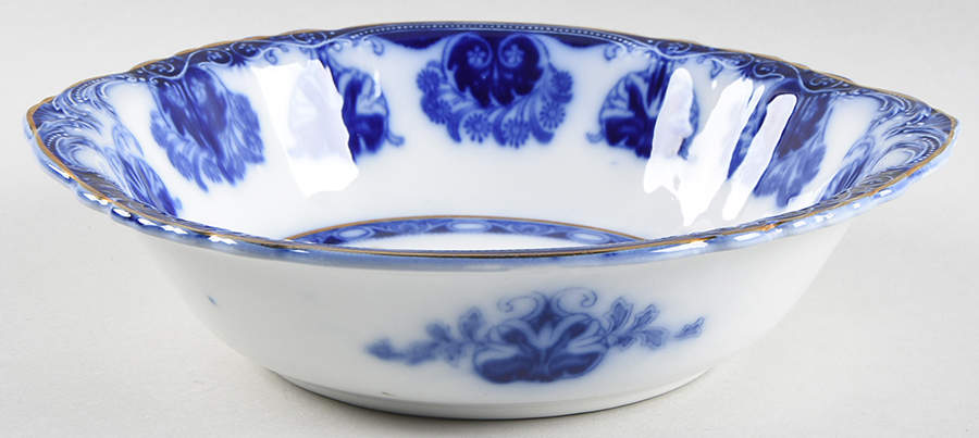 Baltic (Flow Blue) 10" Round Vegetable Bowl by Grindley-1