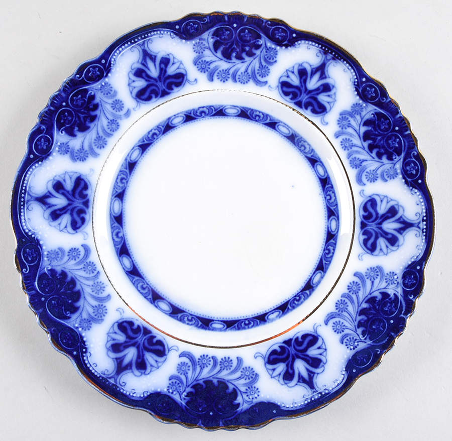Baltic (Flow Blue) Dinner Plate by Grindley-1