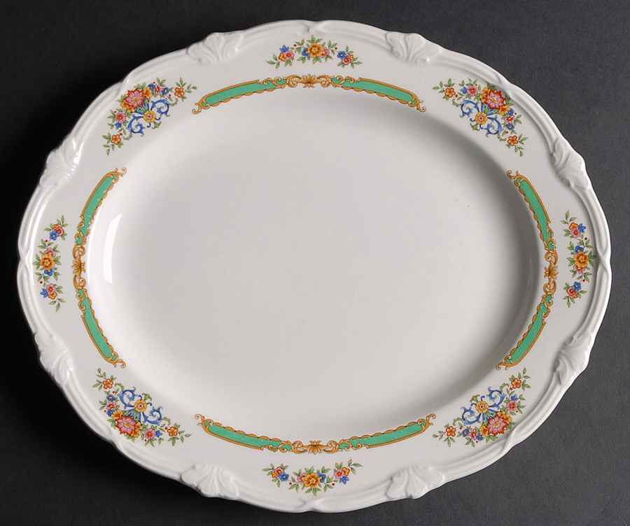 The Banbury 12" Oval Serving Platter by Grindley-1