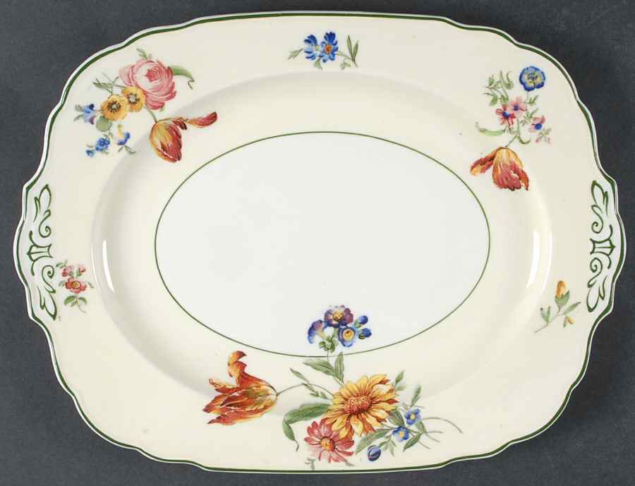 The Blenheim 14" Oval Serving Platter by Grindley-1