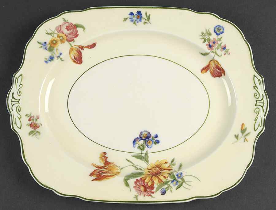 The Blenheim 12" Oval Serving Platter by Grindley-1