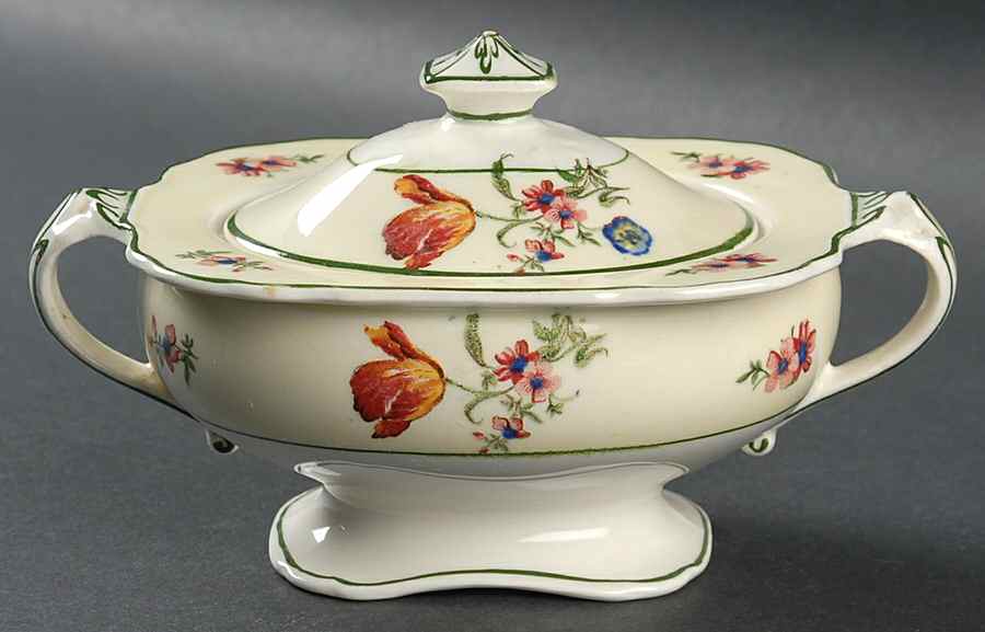 The Blenheim Sugar Bowl & Lid by Grindley-1