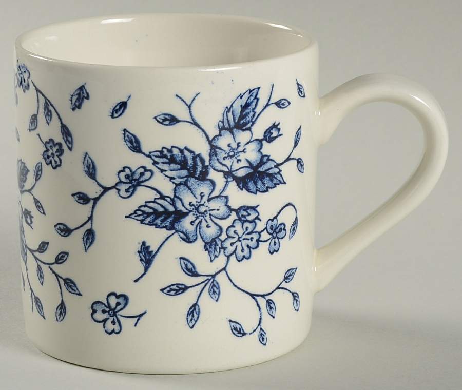 Bouquet Blue Mug by Grindley-1