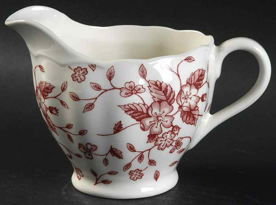 Bouquet Pink Creamer by Grindley-1