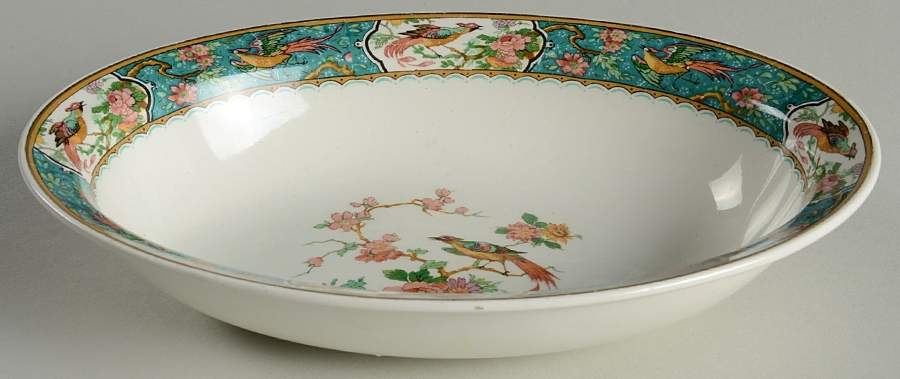 Braintree 9" Oval Vegetable Bowl by Grindley-1