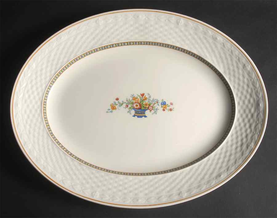 The Bristol 16" Oval Serving Platter by Grindley-1