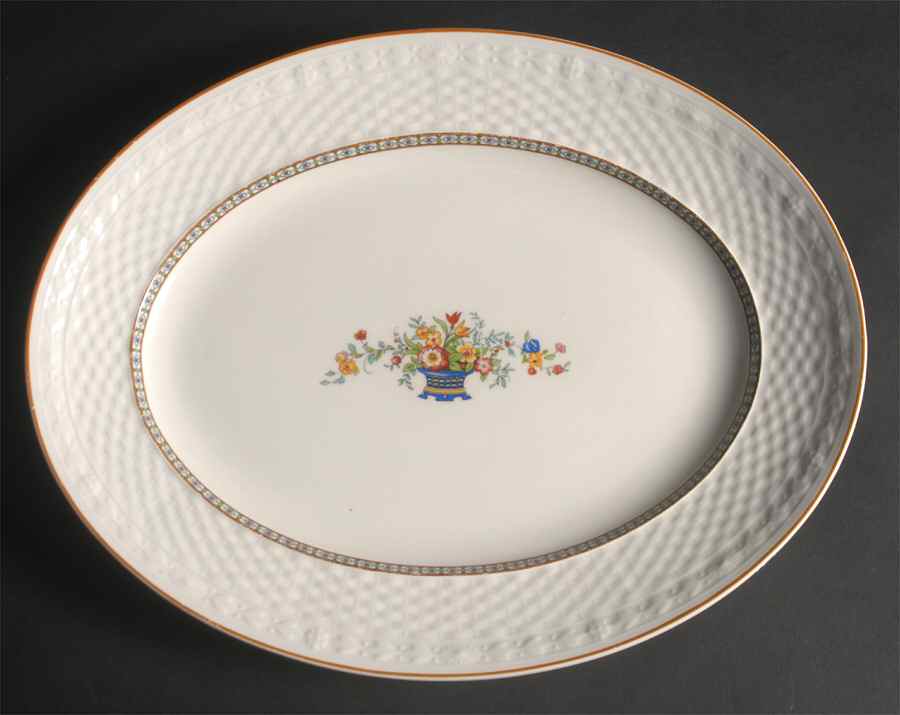 The Bristol 14" Oval Serving Platter by Grindley-1