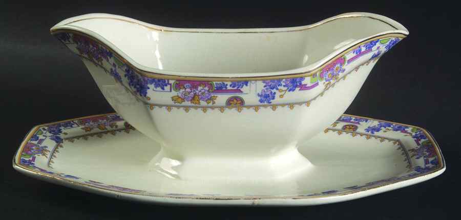 Cadore Gravy Boat with Attached Underplate by Grindley-1