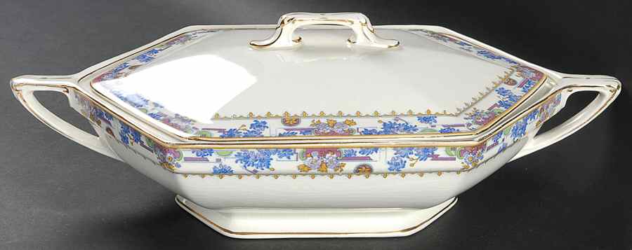 Cadore Octagonal Covered Vegetable by Grindley-1