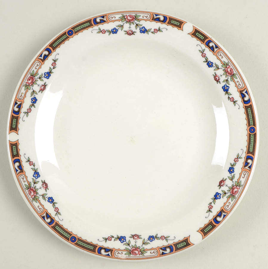 Carlton Multicolor Bread & Butter Plate by Grindley-1