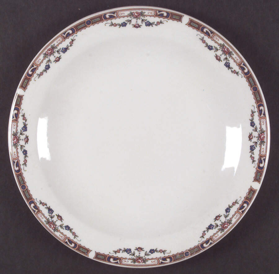 Carlton Multicolor Luncheon Plate by Grindley-1