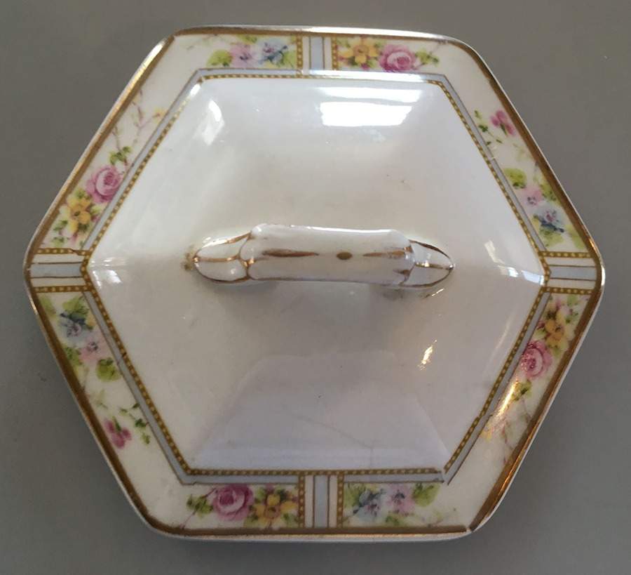 Carmona (Smooth Edge) Lid for Sugar Bowl by Grindley-1