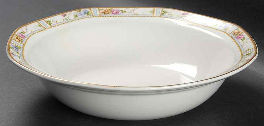 Carmona (Smooth Edge) 9" Round Vegetable Bowl by Grindley-1