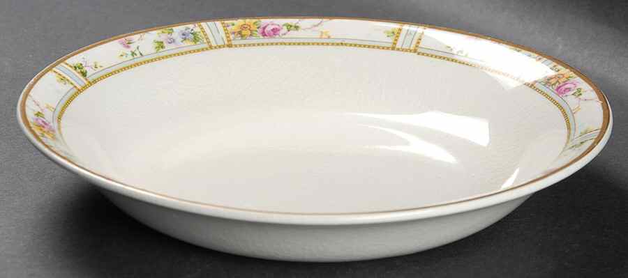 Carmona (Smooth Edge) Coupe Soup Bowl by Grindley-1