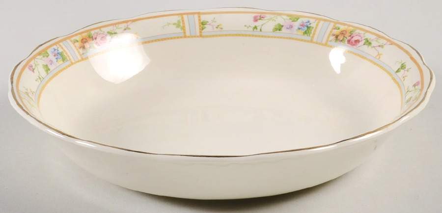 Carmona (Scalloped Edge) Coupe Soup Bowl by Grindley-1