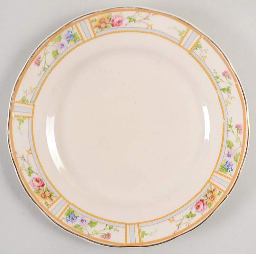 Carmona (Scalloped Edge) Bread & Butter Plate by Grindley-1
