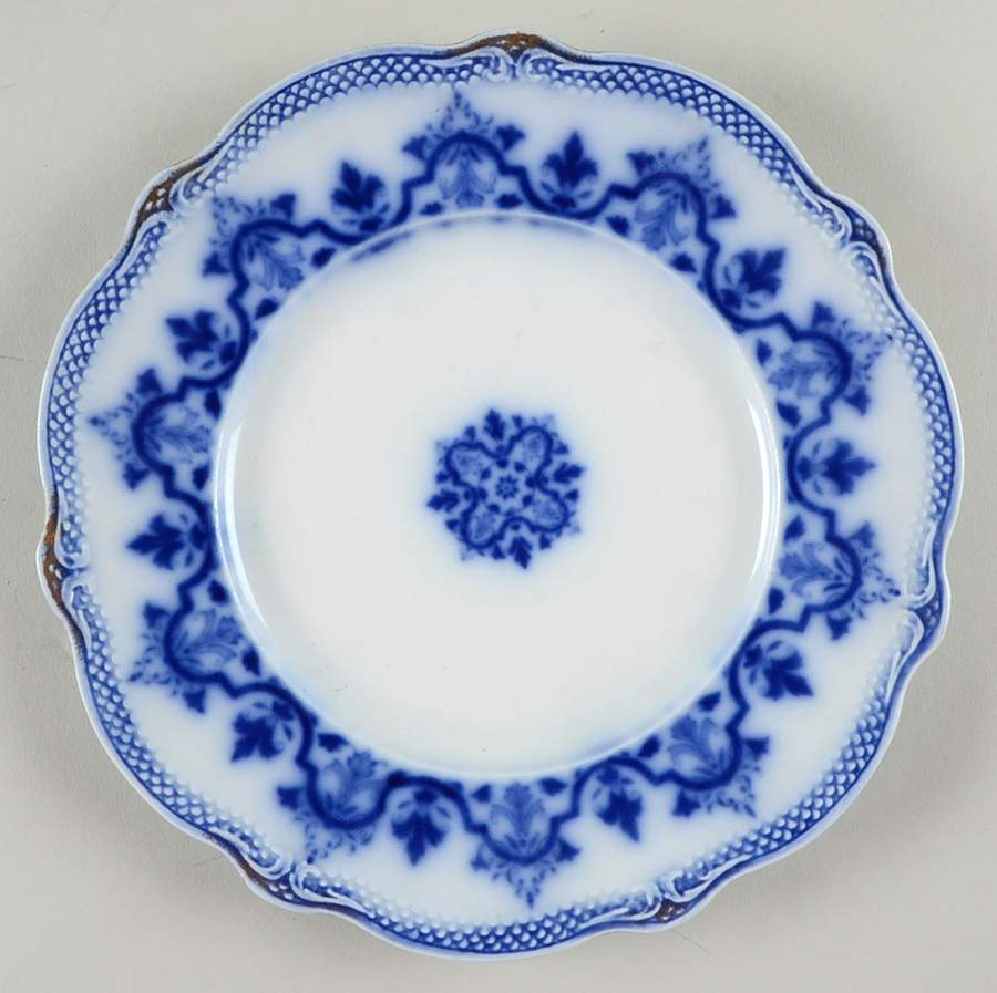 Celtic (Flow Blue) Salad Plate by Grindley-1
