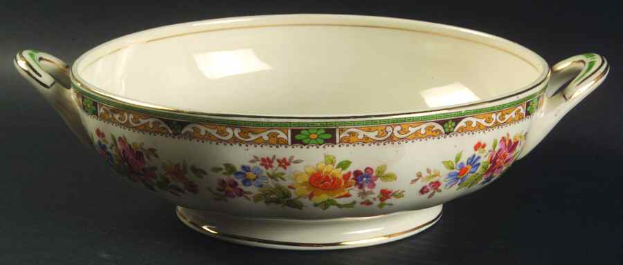 Chelsea Bouquet Round Vegetable No Lid by Grindley-1