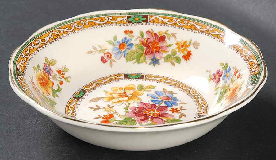 Chelsea Bouquet Fruit/Dessert (Sauce) Bowl by Grindley-1