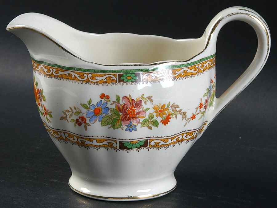 Chelsea Bouquet Creamer by Grindley-1