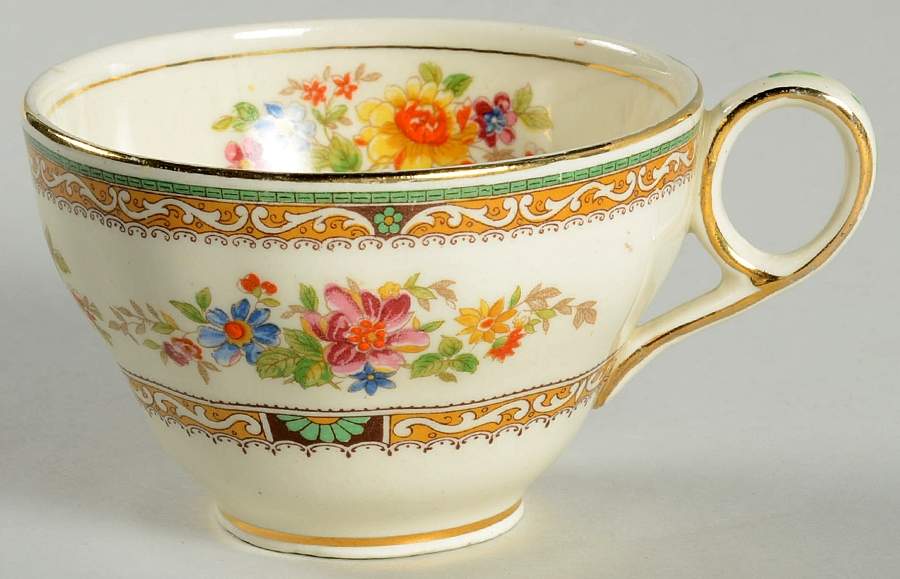 Chelsea Bouquet Flat Cup by Grindley-1