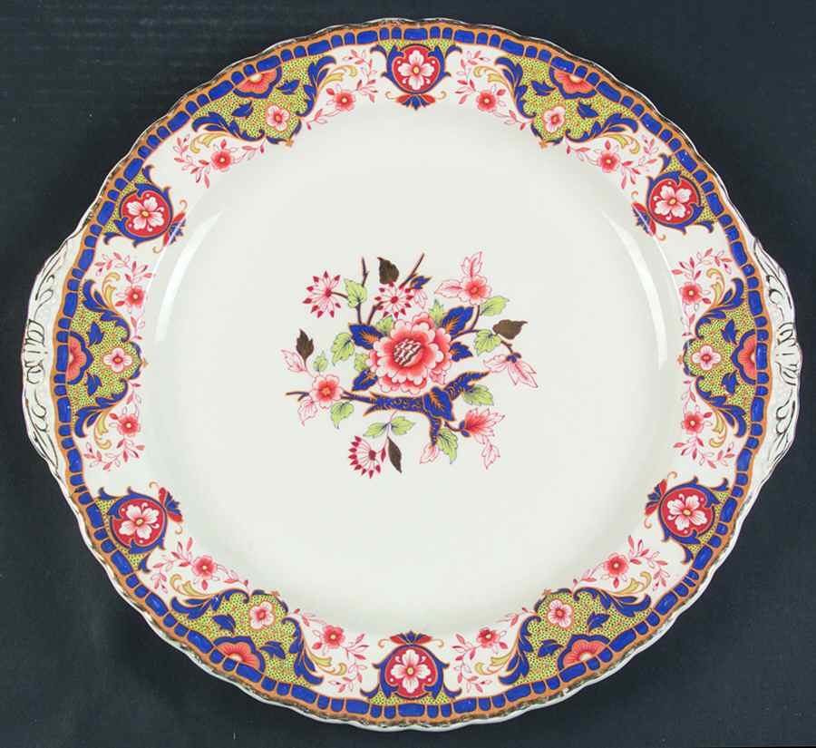 Chesterfield 14" Handled Chop Plate (Round Platter) by Grindley-1