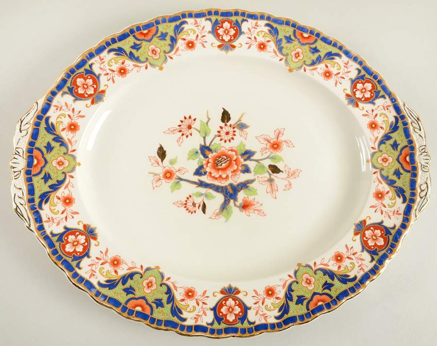Chesterfield 16" Oval Serving Platter by Grindley-1