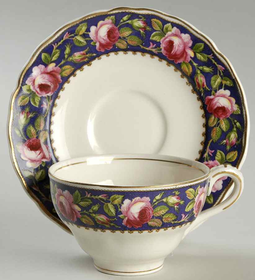 Chester Flat Cup & Saucer Set by Grindley-1