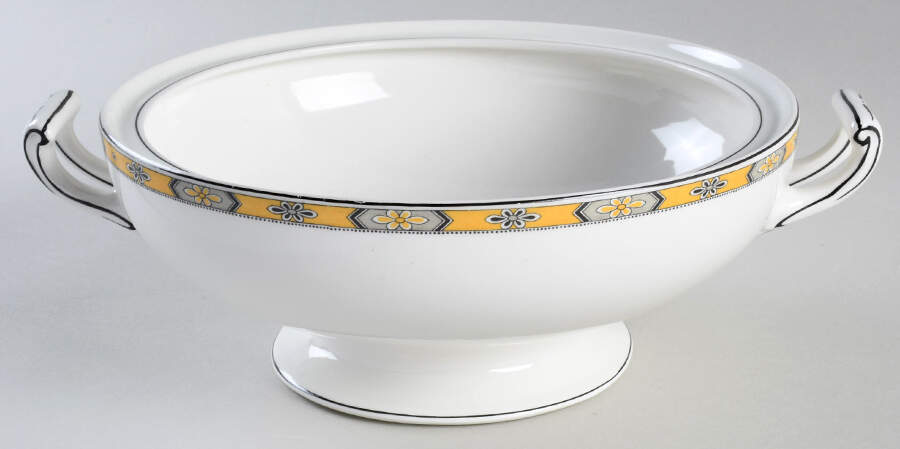 Chester Round Vegetable No Lid by Grindley-1