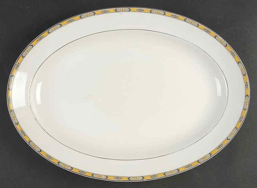 Chester 15" Oval Serving Platter by Grindley-1