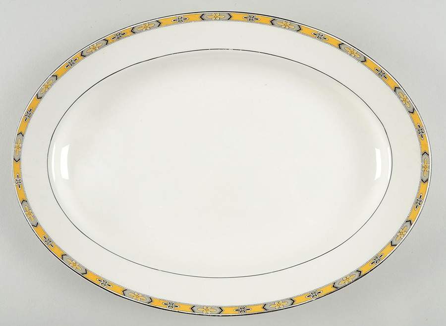 Chester 13" Oval Serving Platter by Grindley-1