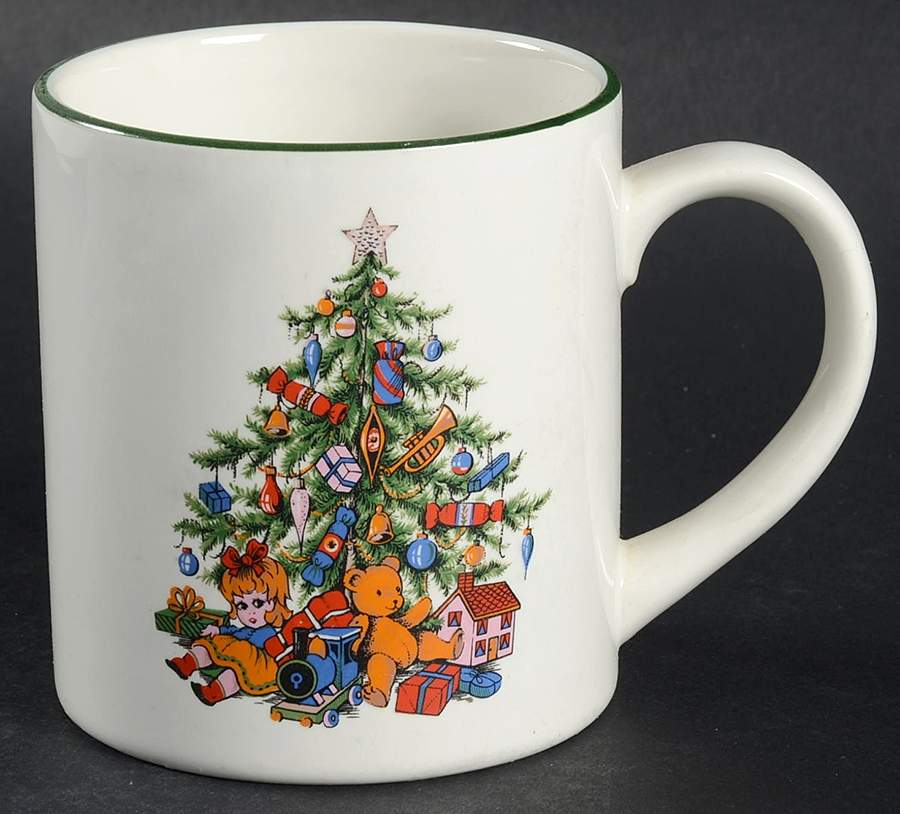 Christmas Tree Mug by Grindley-1