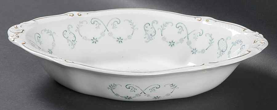 Clytie 10" Oval Vegetable Bowl by Grindley-1