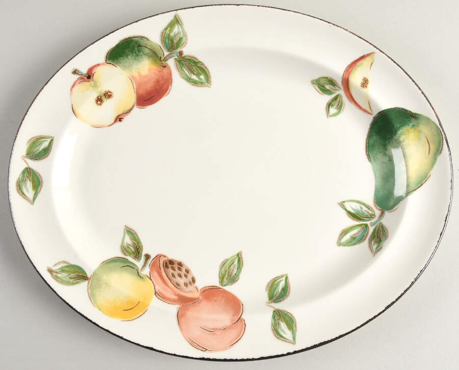 Covent Garden 13" Oval Serving Platter by Grindley-1