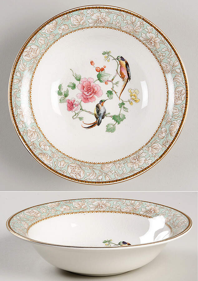Crescent Coupe Cereal Bowl by Grindley-1