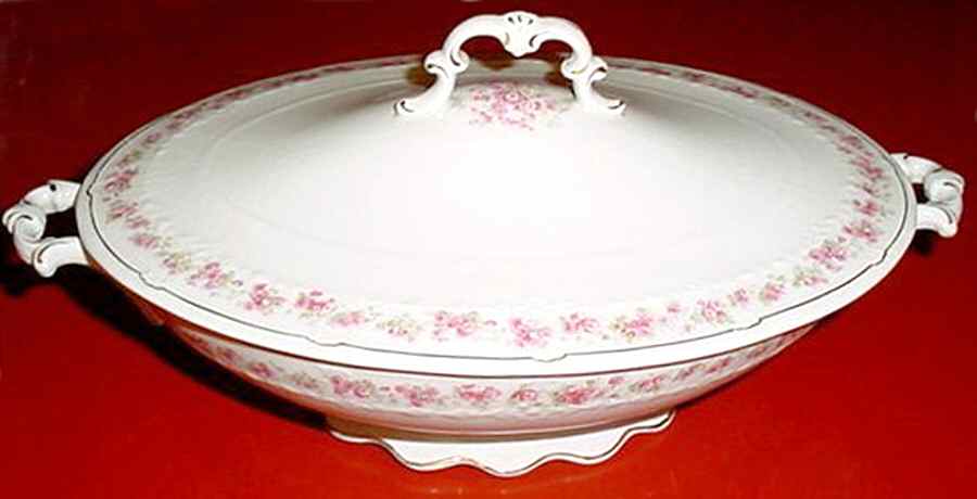 Dainty Oval Covered Vegetable by Grindley-1