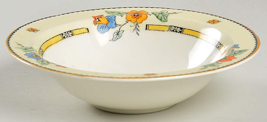 Dartmouth Rim Cereal Bowl by Grindley-1