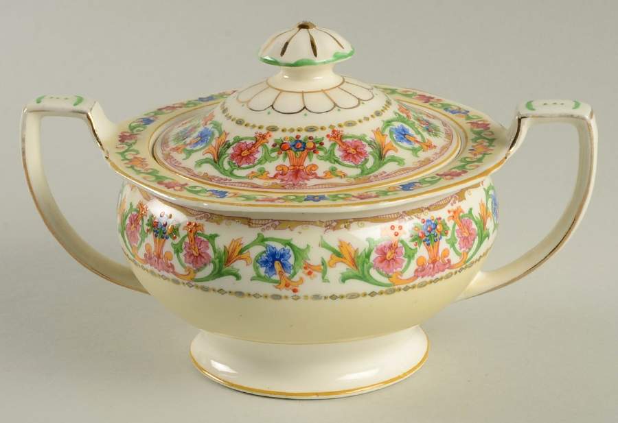 The Delicia Sugar Bowl & Lid by Grindley-1