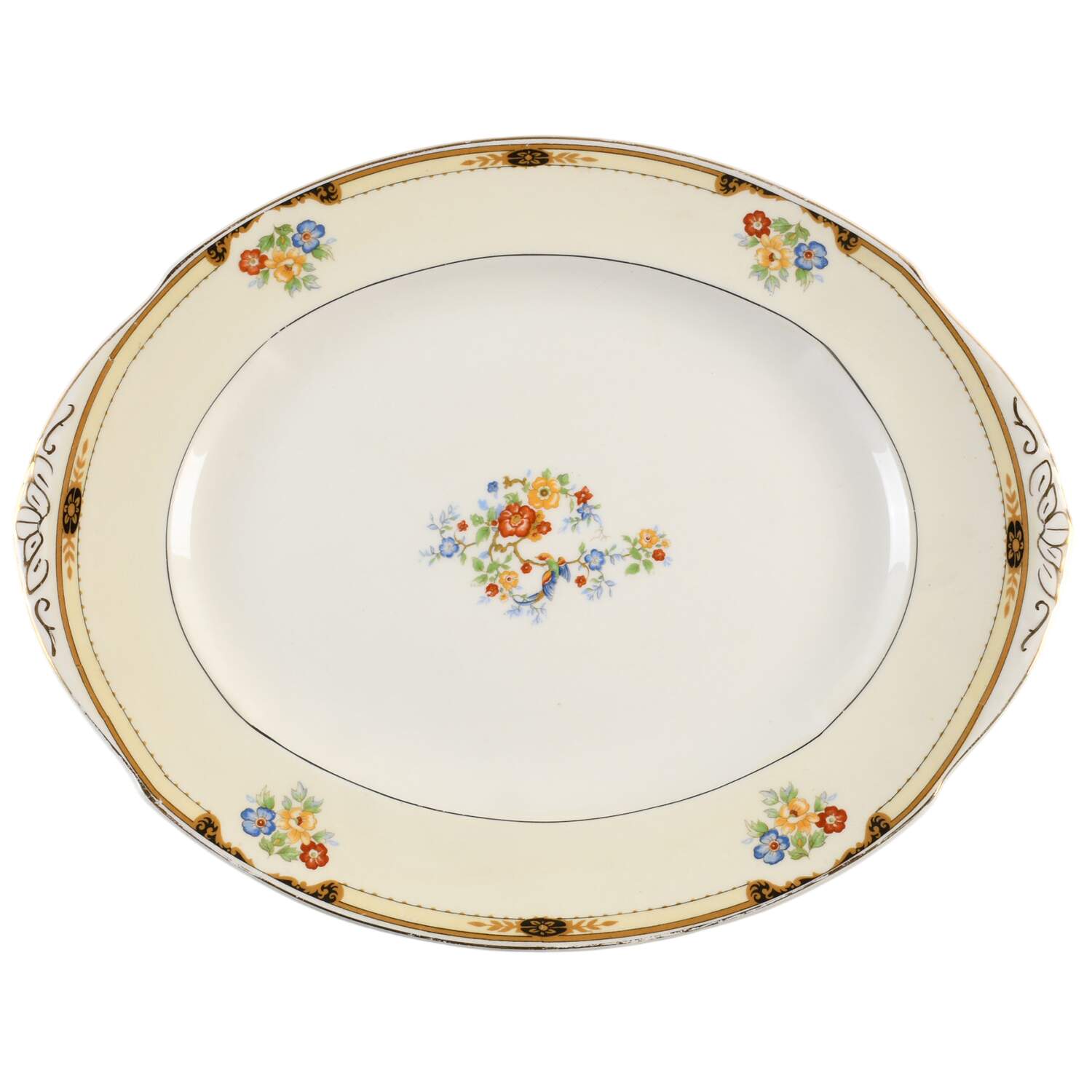 The Dorset 12" Oval Serving Platter by Grindley-1