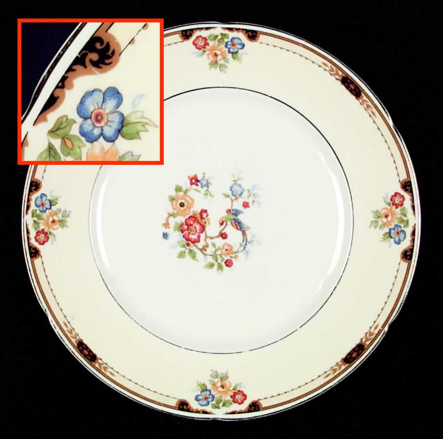 The Dorset Luncheon Plate by Grindley-1