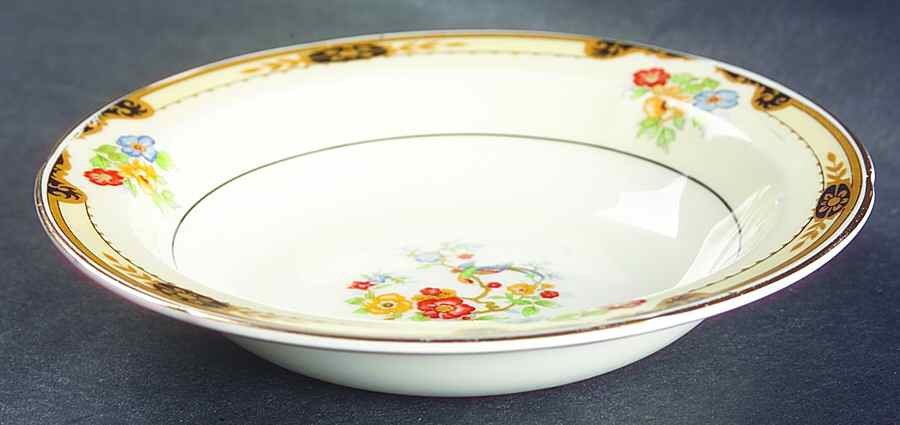 The Dorset Rim Fruit/Dessert (Sauce) Bowl by Grindley-1