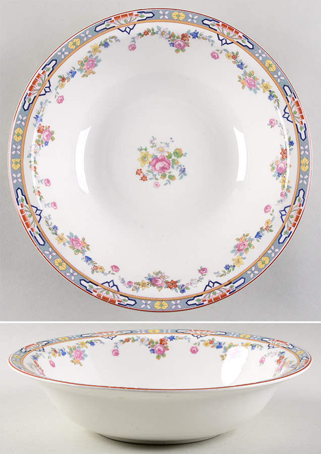 Dresden 9" Round Vegetable Bowl by Grindley-1