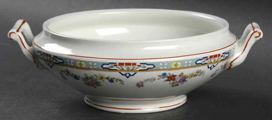 Dresden Sauce Boat No Lid by Grindley-1