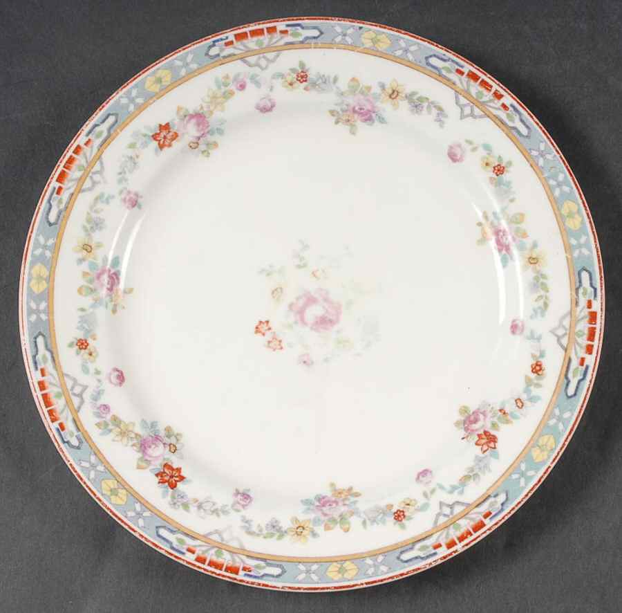 Dresden Salad Plate by Grindley-1